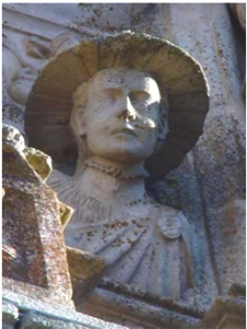 Busto de Francisca Pizarro en Palacio de la Conquista