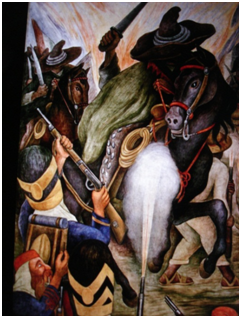 Agustín Lorenzo, Diego Rivera, 1936