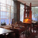 Estudio biblioteca de Frida Kahlo, Coyoacán, México