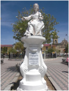 Monumento a Francisca Pizarro en Jauja, Perú